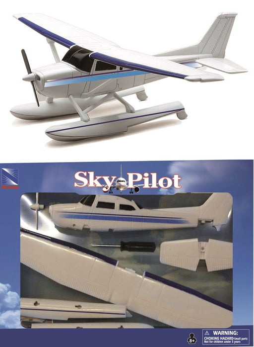 New Ray NR-20655 Sky Pilot: Cessna 172 Skyhawk - Floatplane (6634344218673)