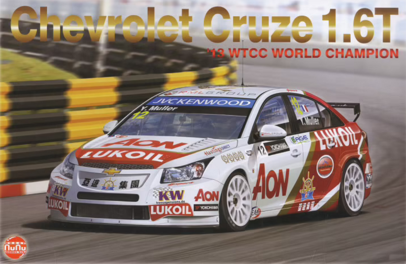 NuNu 24022 1/24 Chevrolet Cruze 1.6t World champion - Hobby City NZ (8967470383341)