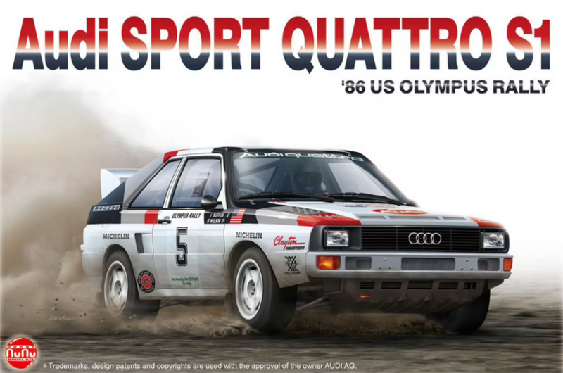 NuNu 24023 1/24 Audi Quattro Sport S1 - Hobby City NZ (8967470416109)