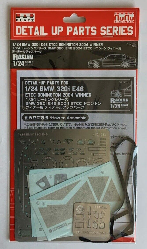 NuNu E24033 Grade Up 1/24 BMW 320i E46 Donington Winner ETCC - Hobby City NZ (8967471169773)
