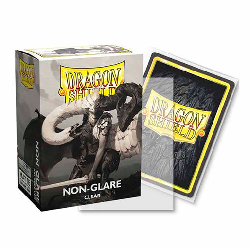 Dragon Shield AT-11821 Sleeves (100) Matte NonGlare Clear V2 (9004778389741)