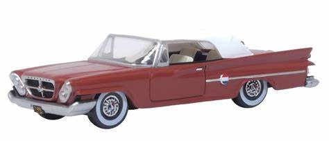 Oxford OX-87CC61004 1961 Chrysler 300 Convertible - Hobby City NZ (8864964116717)