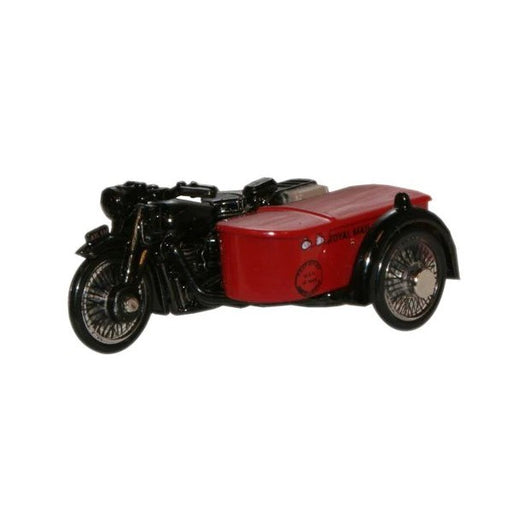 Oxford 76BSA003 1/76 BSA Motorbike and Sidecar - Royal Mail (8971081122029)