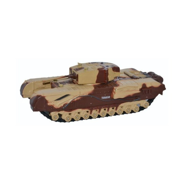 Oxford 76CHT001 1/76 Churchill Tank Mk.III  "Major King" - Kingforce El Alamein 1942 (8971083776237)