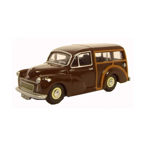 Oxford 76MMT003 1/76 Morris Minor Traveller (1967 Maroon) (8074180002029)