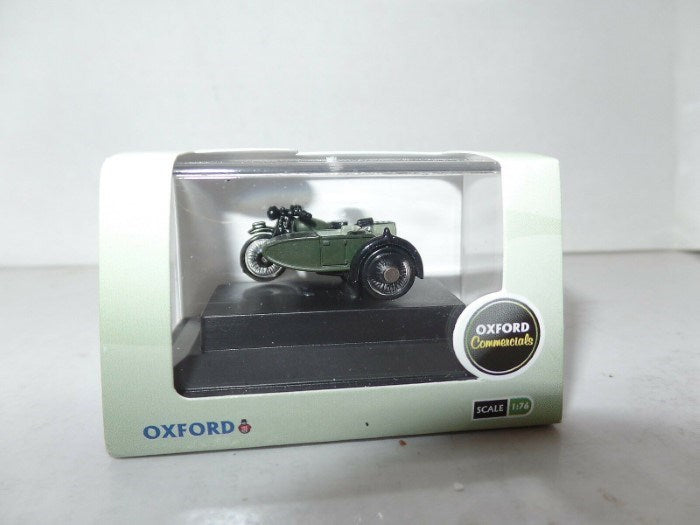 Oxford OX-BSA005 BSA Motorbike and Sidecar - 34th Armoured Brigade NW Europe 1945 (8971082137837)