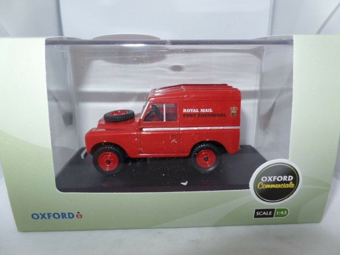 Oxford 76LR2AS001 1/76 Land Rover Series IIA SWB Hard Top - Royal Mail (6634348740657)