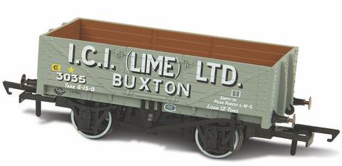 Oxford OX-OR76MW5005 1/76 Mineral Wagon, 5 Plank, ICI (Lime) Ltd - Hobby City NZ (8867981230317)