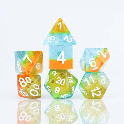 Sirius SIRIUS19-02 Celestial Dice Set Ocean Dusk (9004781043949)