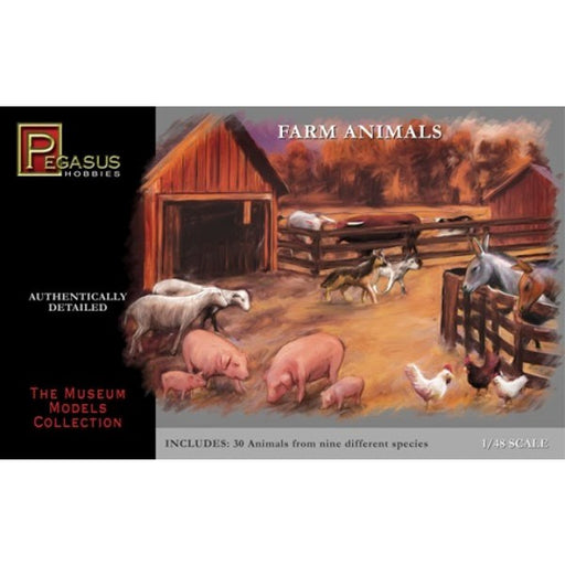 Pegasus Hobbies 7006 1/48 Farm Animals (8324811686125)