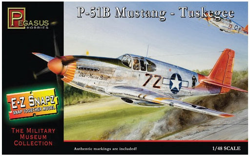 Pegasus Hobbies 8404 1/48 P-51B Mustang Tuskegee Squadron (8324798808301)