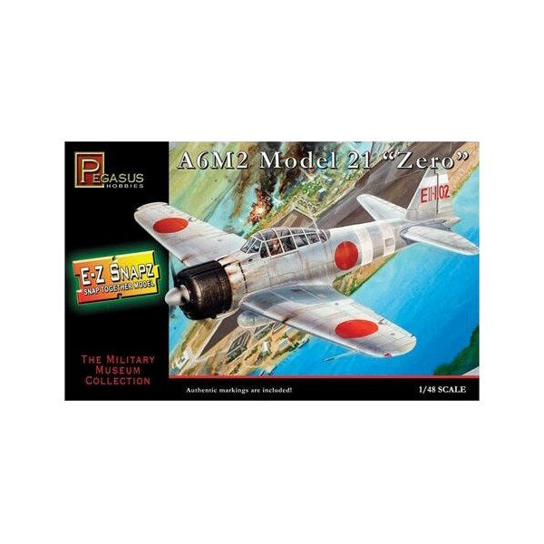 Pegasus Hobbies 8409 1/48 Mitsubishi A6M2 Model 21 "Zero"