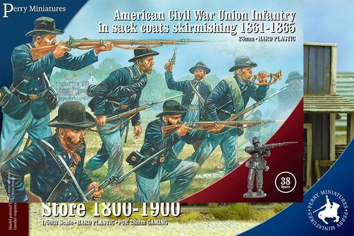Perry Miniatures - ACW115 - American Civil War Union Infantry 1861-65