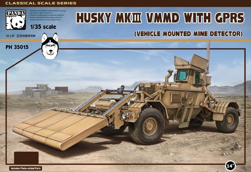 Panda Hobby 35015 1/35 Husky VMMD WITH GPR