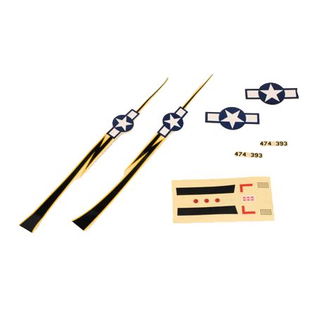 Parkzone PKZ3602 Decal Sheet:UM P-51 - Hobby City NZ (8347094941933)