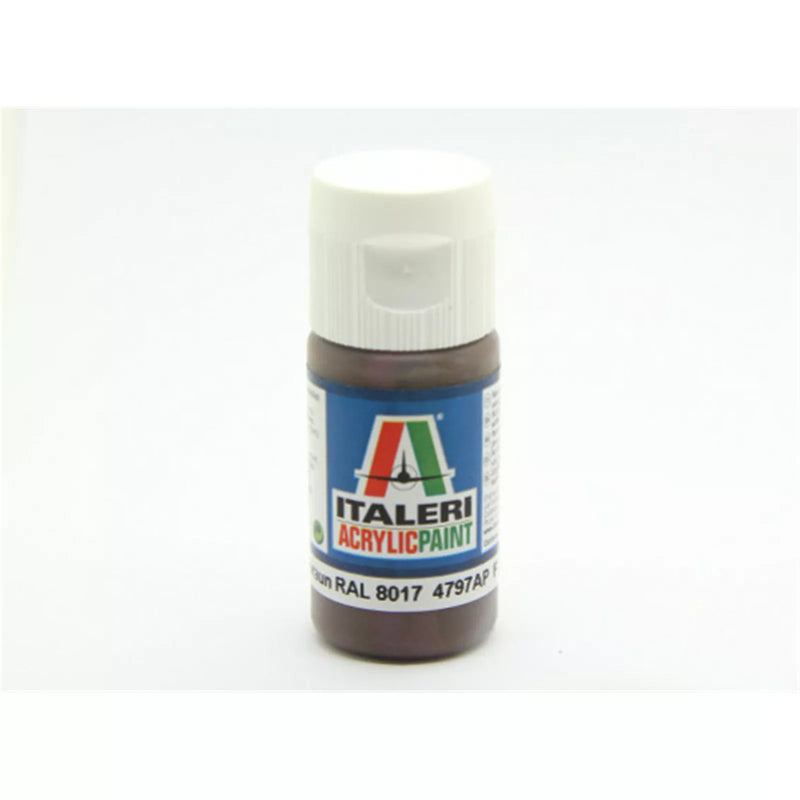 Vallejo by Italeri 4797 Paint FLAT PZ. SCHOKOBRAUN RAL 8017 (8346783645933)