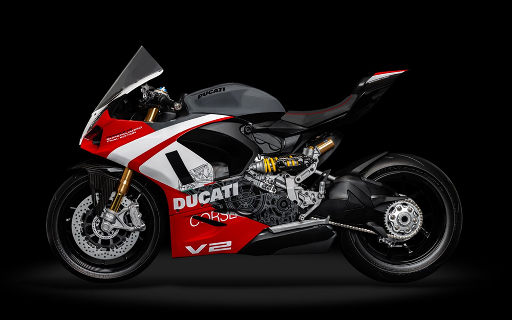 Pocher HK124 1/4 Ducati Panigale - V2 Superquadro Kit