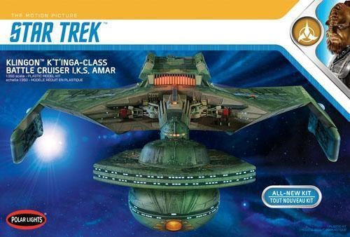 Polar Lights 0950 1/350 Star Trek: Klingon K't'inga-Class Battle Cruiser 'I.K.S. Amar' - Hobby City NZ