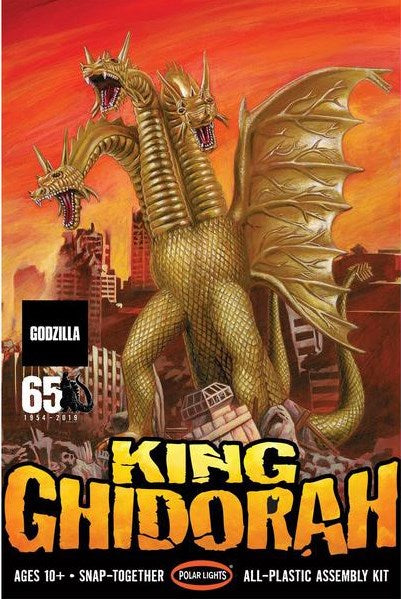 Polar Lights 0962 1/350 Godzilla King Ghidorah (SNAP Kit) (7546245513453)