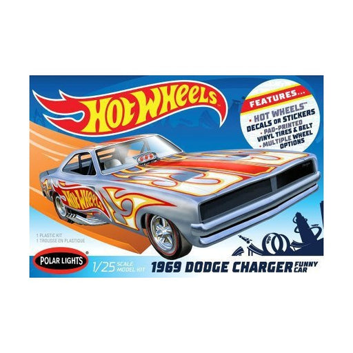 Polar Lights 988 1/25 1969 Dodge Charger Funny Car - Hot Wheels (8324811784429)