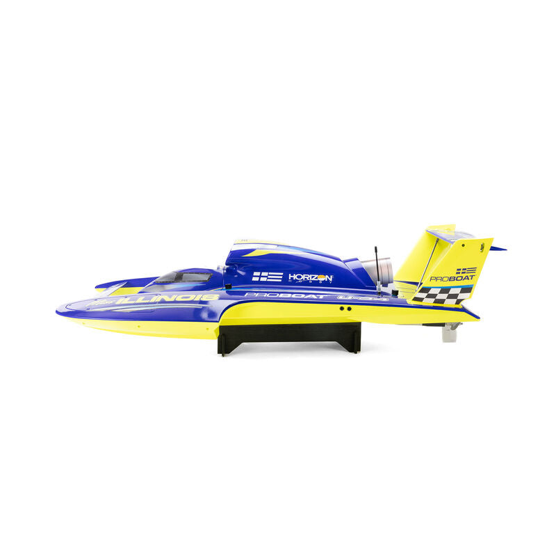 Pro Boat 2072T1 34 Inch Pro Boat Miss Illinois U-34 Unlimited Hydro 8S, 113kph RC Boat - PRB2072T1