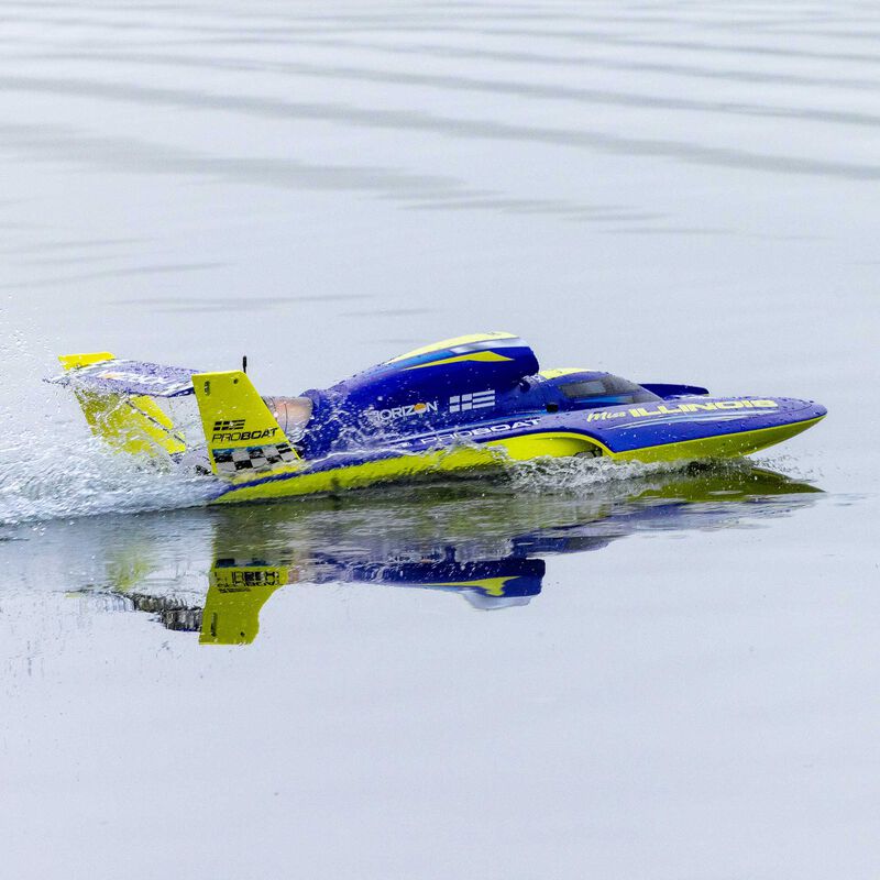 Pro Boat 2072T1 34 Inch Pro Boat Miss Illinois U-34 Unlimited Hydro 8S, 113kph RC Boat - PRB2072T1