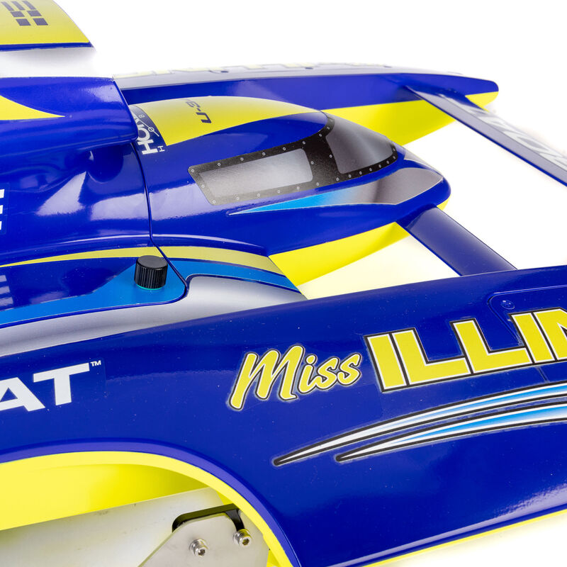 Pro Boat 2072T1 34 Inch Pro Boat Miss Illinois U-34 Unlimited Hydro 8S, 113kph RC Boat - PRB2072T1