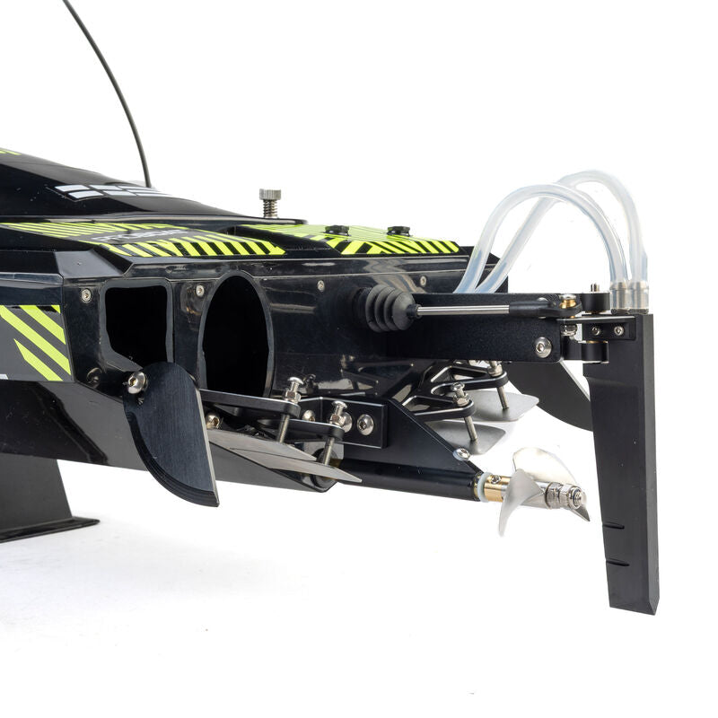 Pro Sonicwake V3 36in Self-Righting 96+ KPH Black/Green RC Boat (9)