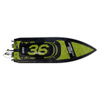 Pro Sonicwake V3 36in Self-Righting 96+ KPH Black/Green RC Boat (19)