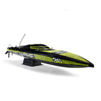 Pro Sonicwake V3 36in Self-Righting 96+ KPH Black/Green RC Boat (24)