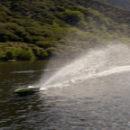 Pro Sonicwake V3 36in Self-Righting 96+ KPH Black/Green RC Boat (30)