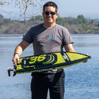 Pro Sonicwake V3 36in Self-Righting 96+ KPH Black/Green RC Boat (3)