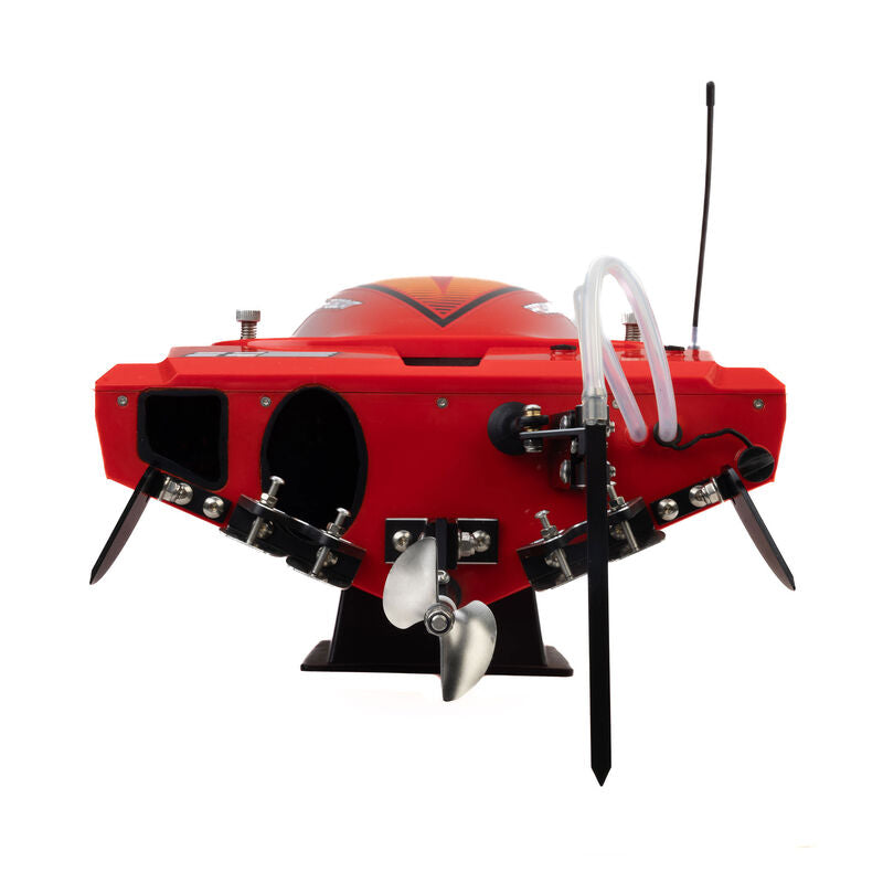 Pro Sonicwake V3 Self-Righting 36in 96+ KPH Red/Yellow RC Boat (14)