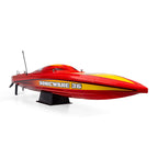 Pro Sonicwake V3 Self-Righting 36in 96+ KPH Red/Yellow RC Boat (10)