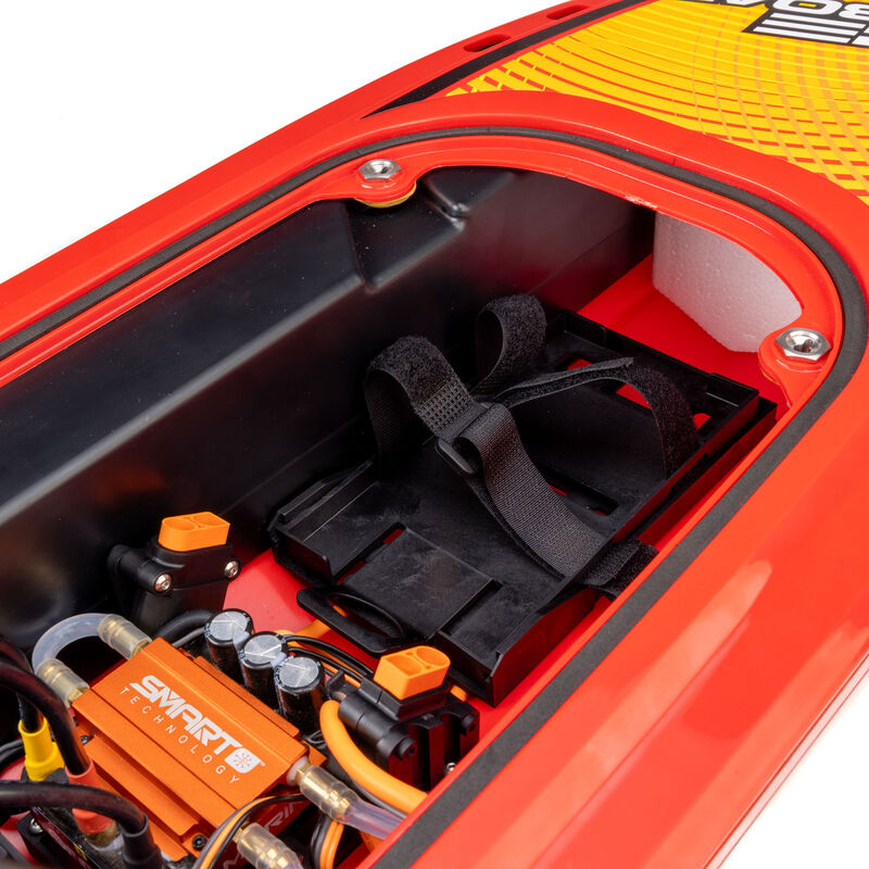 Pro Sonicwake V3 Self-Righting 36in 96+ KPH Red/Yellow RC Boat (29)