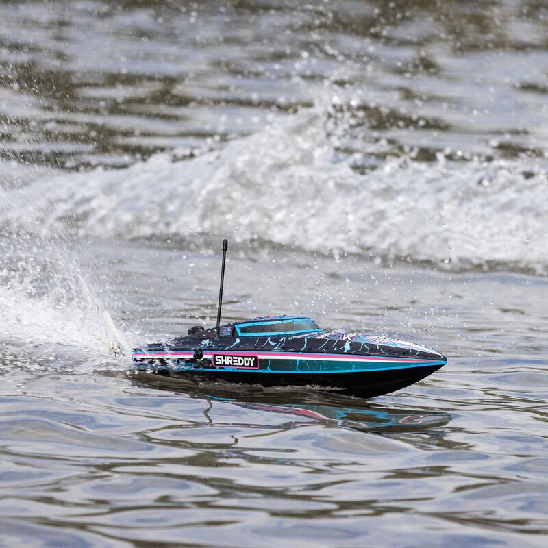 Pro Boat PRB08053T1 Recoil 2 18 inch Self-Righting Brushless Deep-V RTR Shreddy - Hobby City NZ (8499677462765)