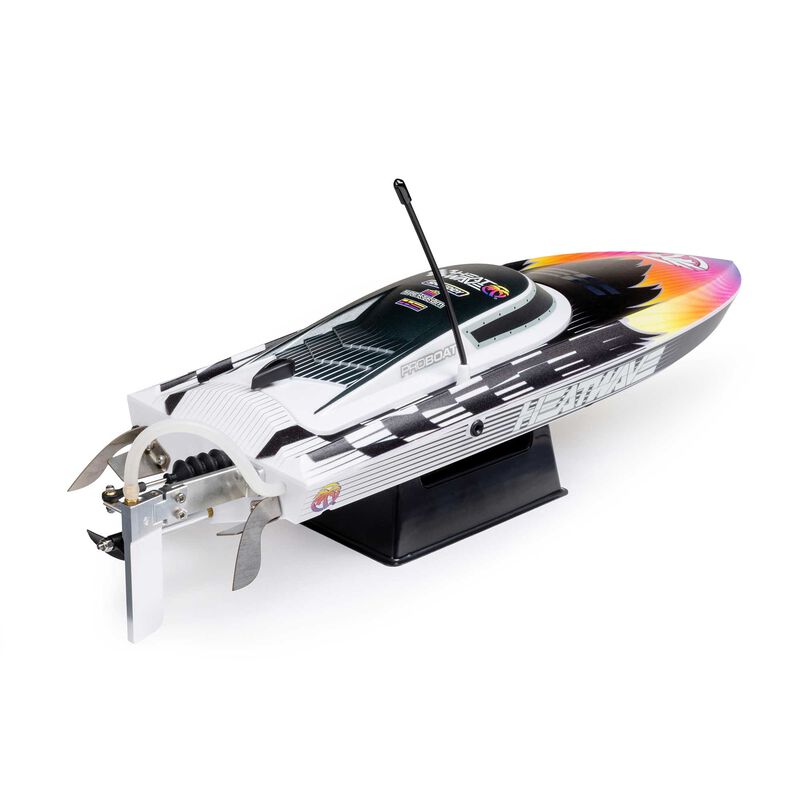 Pro Boat PRB08053T2 Recoil 2 18 inch Self-Righting Brushless Deep-V RTR Heatwave - Hobby City NZ (8499677495533)