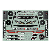 Protoform PRM159525 PTzero1 Light Weight (0.65mm) Clear Body for 190mm TC (8949820391661)