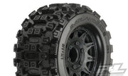 Pro-Line PRO1012510 Badlands MX28 2.8" MTD Raid Black 6x30 F/R - Hobby City NZ