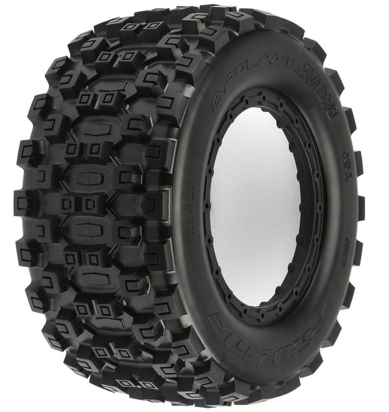 Pro-Line PRO1013100 Badlands MX43 Pro-Loc Tire(2):Pro-Loc X-MAXX Wheel SRP - Hobby City NZ