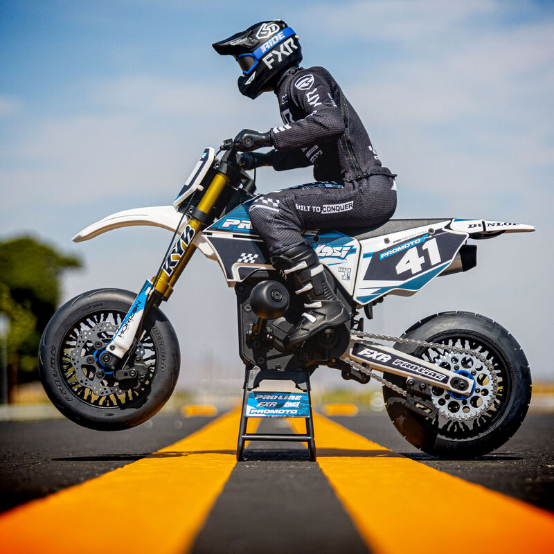 Proline PRO1022310 1/4 Supermoto S3 Motorcycle Rear Tire MTD Black (1): PROMOTO-MX - Hobby City NZ (8347855388909)