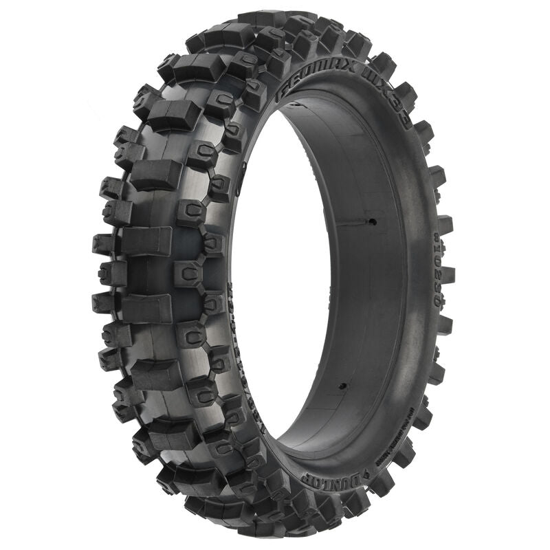Proline Dunlop Geomax MX33 V2 Bead CR4 Rear Tyre Mounted on Sleeve 1/4 - PRO1023011