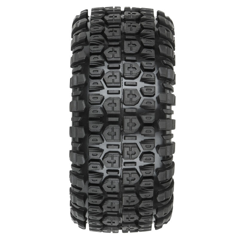 Pro-Line Aztek SC 2.2"/3.0" M2 Mounted on Raid Black 6x30 Hex SC RC Wheel & Tyre Set (6)