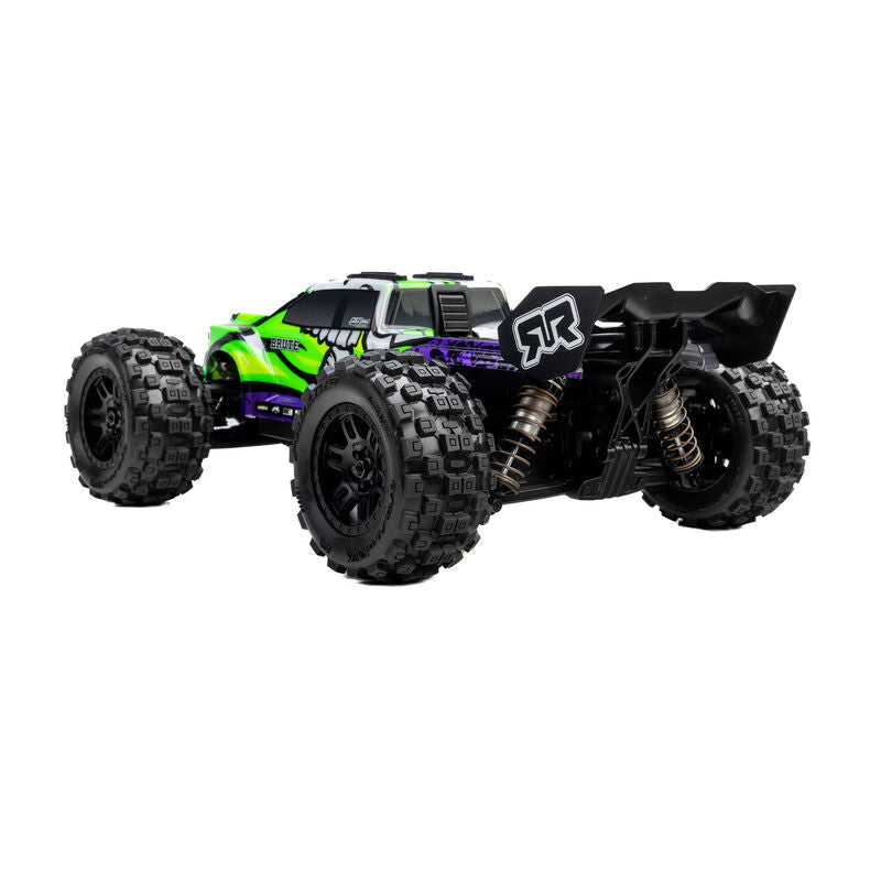 Pro-Line Badlands F/R Assembled 12mm Black Split Six RC Wheel & Tyre Set for ARRMA MINI KRATON (6)