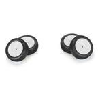 Pro-Line Hole Shot 3.0 Buggy Tyres Mounted on Velocity White Wheels 1/10 - PRO1031713
