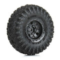 Proline 1/30 Aztek Front/Rear Mounted Black Clobber (4): Axial SCX30 - PRO1031910