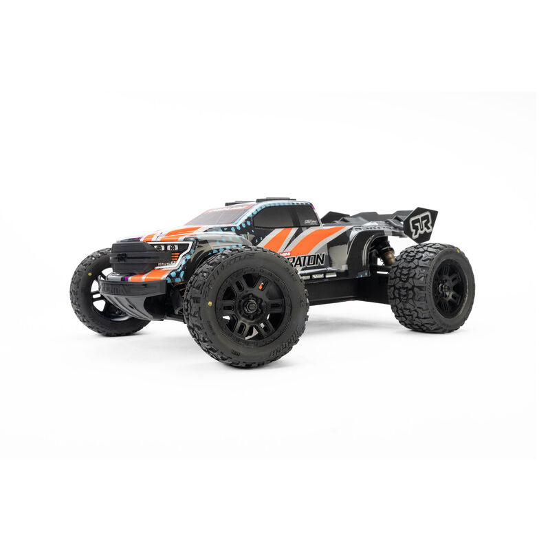 Pro-Line Jaeger F/R Assembled 12mm Black Split Six for ARRMA Mini KRATON RC Tyre (11)