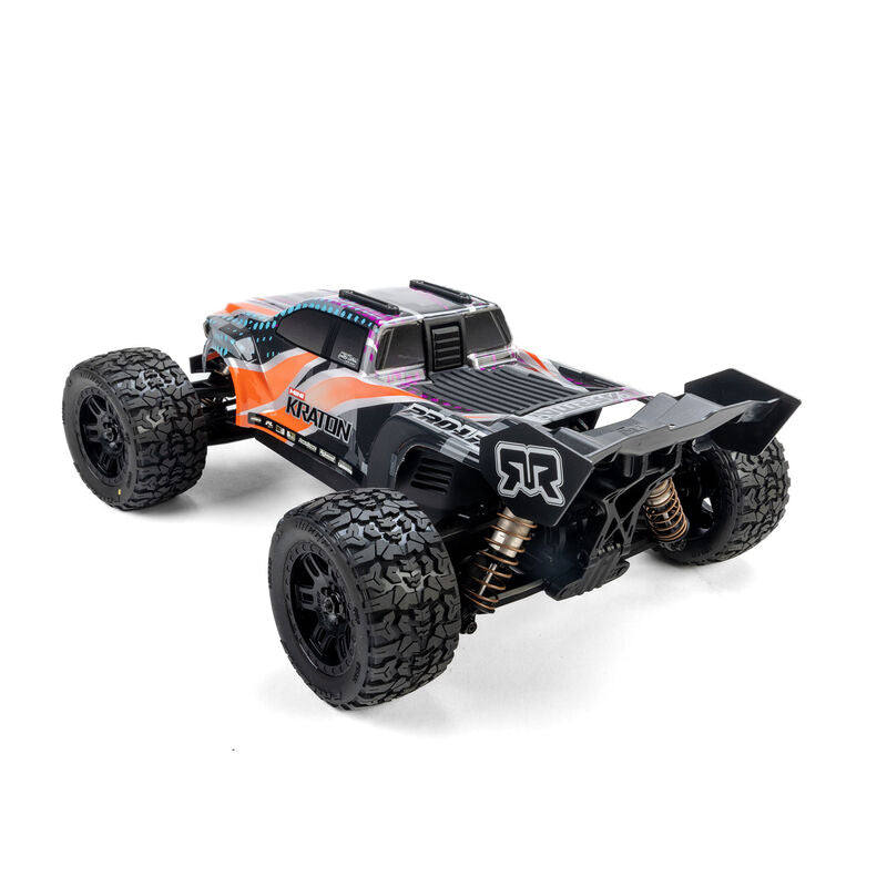 Pro-Line Jaeger F/R Assembled 12mm Black Split Six for ARRMA Mini KRATON RC Tyre (8)
