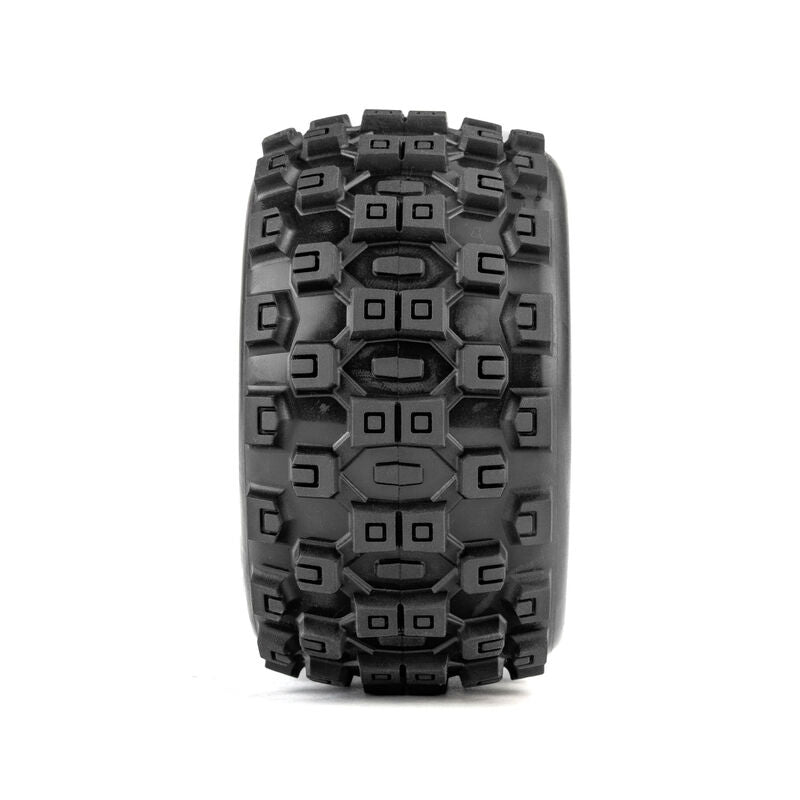 Pro-Line Badlands MX Tyres Pre-Mounted on Desperado 2.0 12mm Wheels (2) 1/16 - PRO1035710