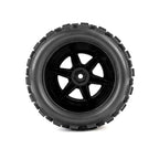 Pro-Line Badlands MX Tyres Pre-Mounted on Desperado 2.0 12mm Wheels (2) 1/16 - PRO1035710